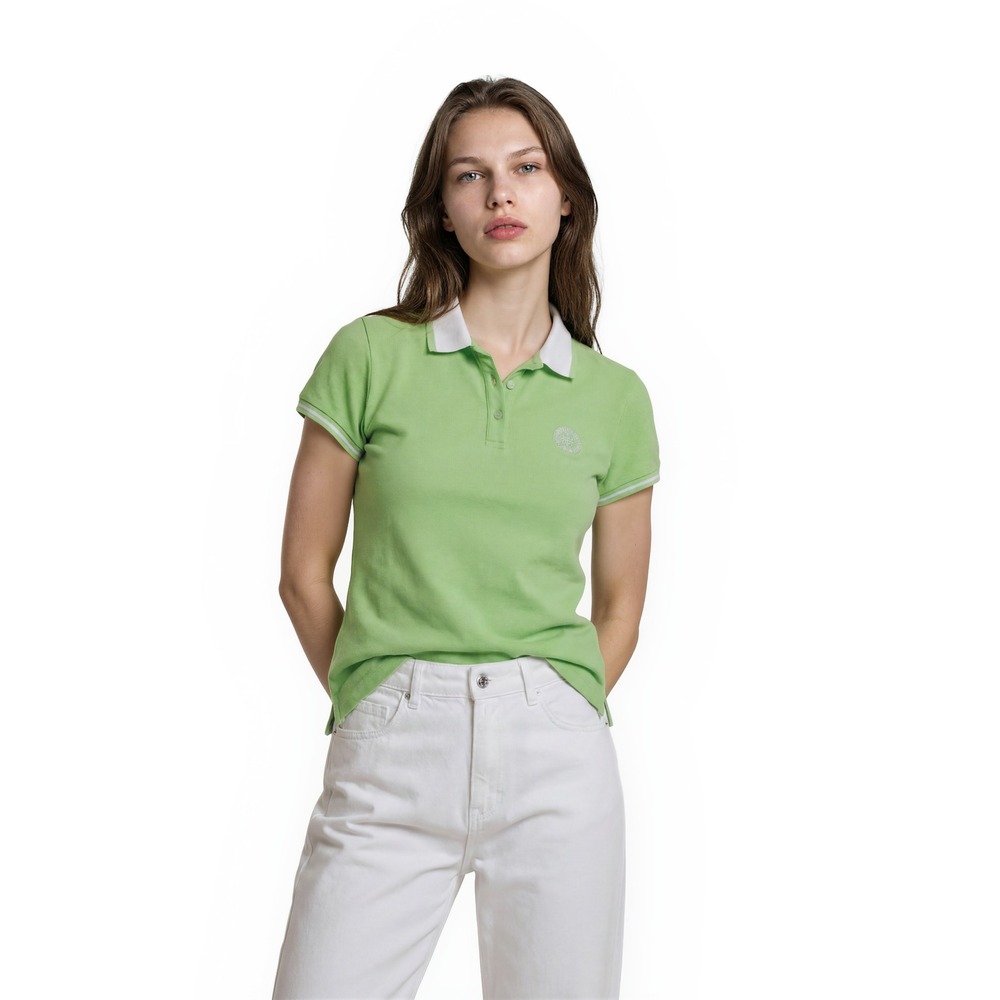 Polo Golf Ralph Lauren Polo Shirt Women's Size Large Lime Green PGA